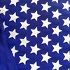 Star printed 84% polyester elastic dress spandex fabric