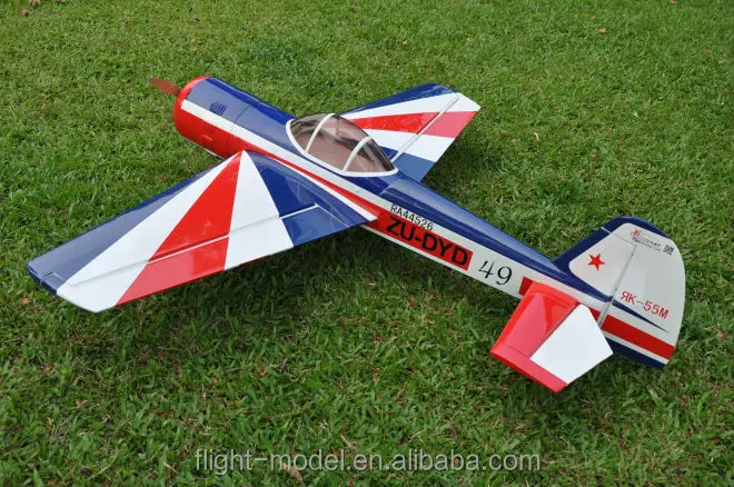 GAS plane YAK-55 26-30CC F0182 rc toy planes model, View rc gas plane ...