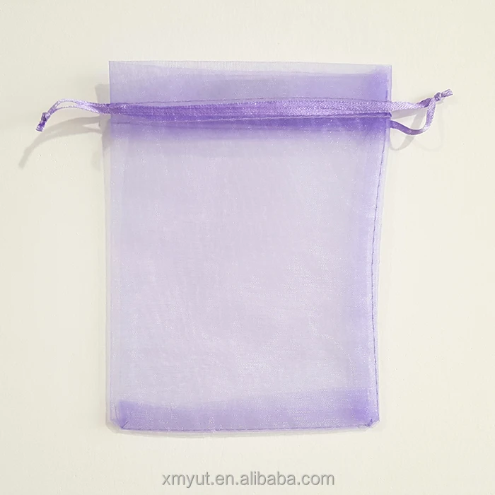 Large Cheap Custom Printed Organza Gift Bags/organza Pouch