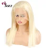 Wig Manufacturer Has Platinum Blonde Wavy Human Hair Full Lace Wig