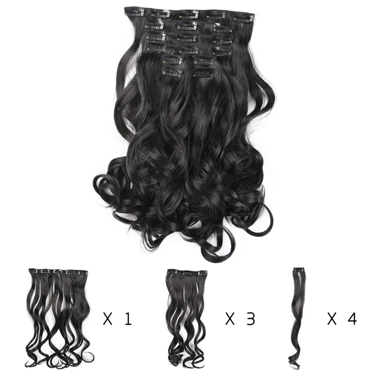 Darling Curly Blonde Clip In Hair Extensions Hairpieces 20inch 613