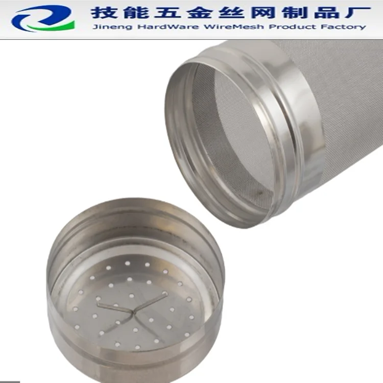Dry Hopper Filter Stainless Steel Hop Strainer Micron Mesh Beer Filter