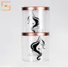 Custom Logo Cylinder Shape Clear PVC PET Material Plastic Tube Packaging