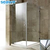 2019 Australia luxurious frameless shower screens easy Installation Corner shower cabin
