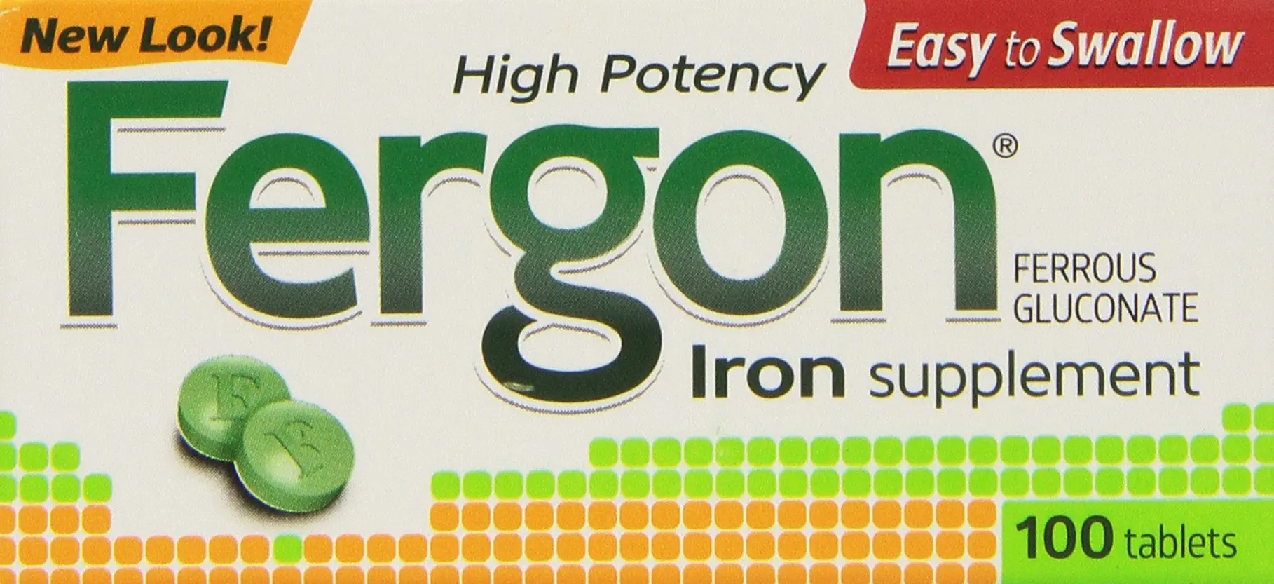 different types of iron tablets