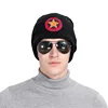 CUHAKCI New Men's Knitted Warm Baggy Ski Sports Carhart Skullies Casual Beanie Five Star Woolen Hats