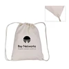 Customized Cotton Canvas Drawstring Backpack