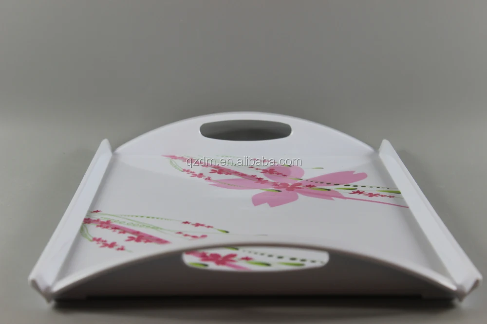 Beautiful Flower Print Melamine Serving Tray