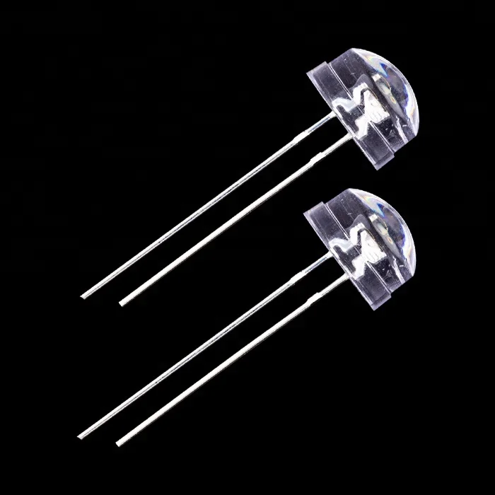 Warm pure natural cool white 10mm straw hat dip led chip diode