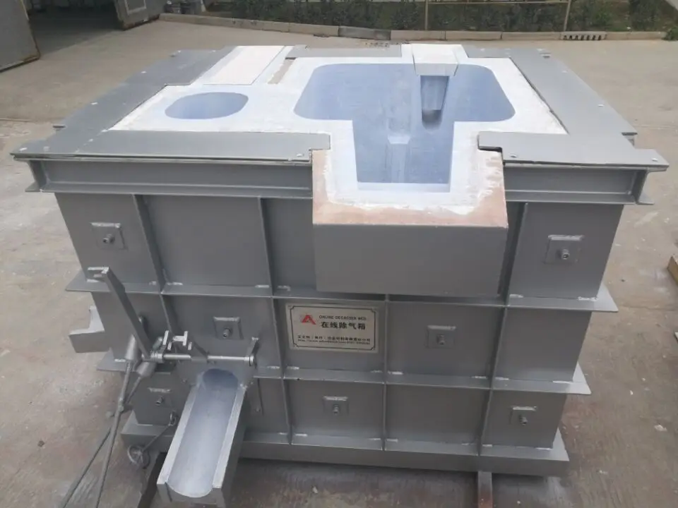 Corundum Aluminum Casting Ceramic Foundry Pre-fabricated Filter Box ...