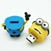 Custom bottle soft rubber USB flash drive memory stick 3D shape PCV USB Pen drive 4gb 8gb 16gb 32gb