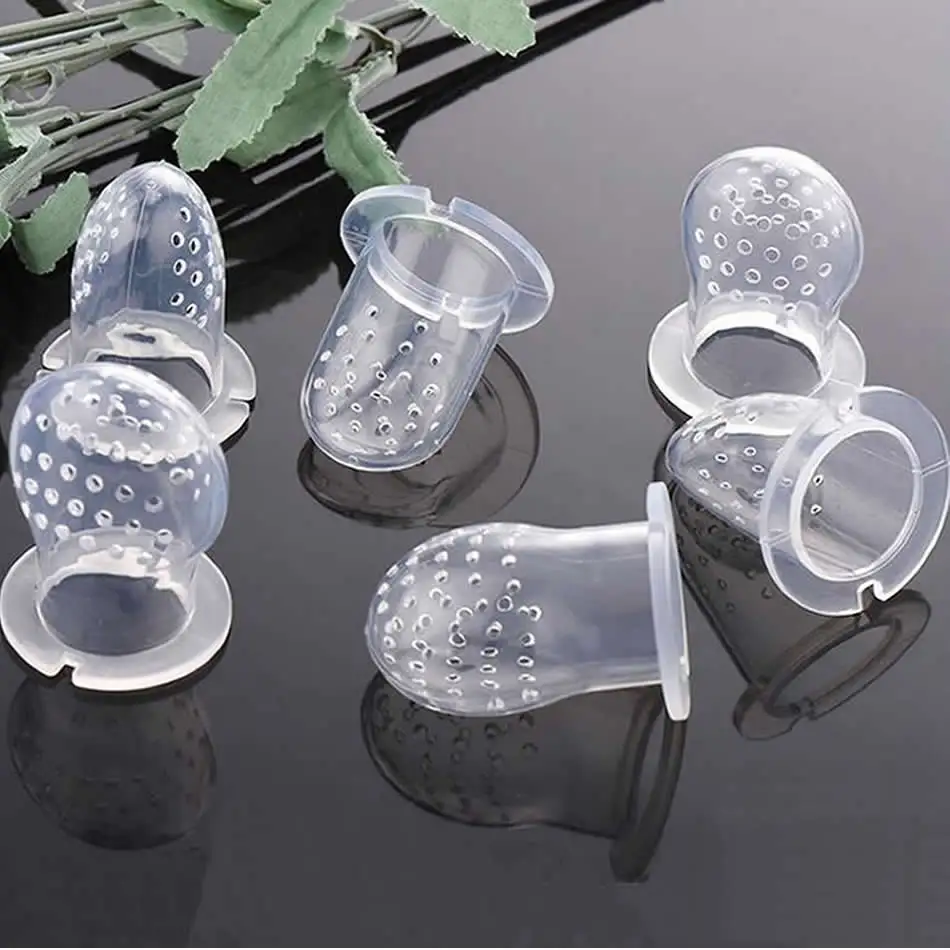 1pc Food grade Baby Silicone Pacifier Safe Baby Feeder Feeding Tool Nipple Silica gel Baby Food