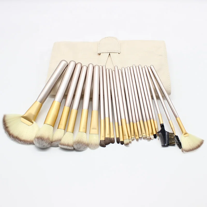 professional nylon pink 32 pieces 32 makeup brushes customized high quality 32pcs makeup brush