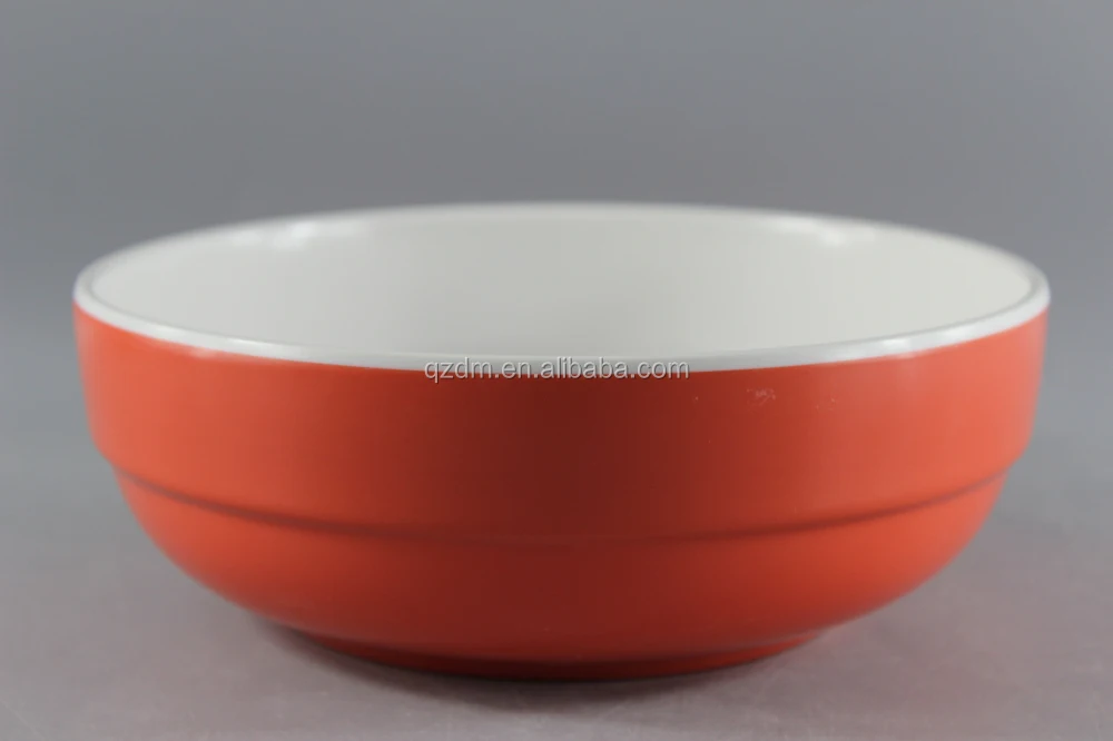 Two-Tone Melamine Noodle Bowl For 2015 New Year