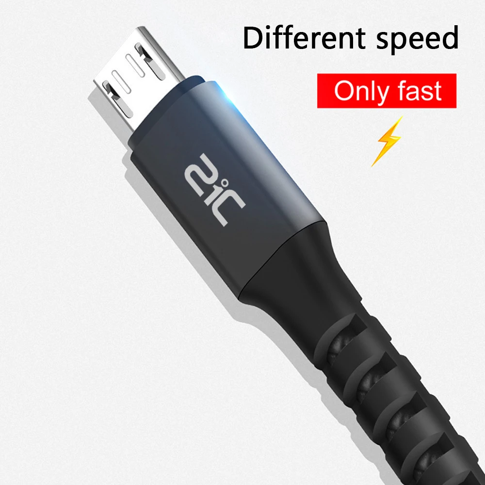 21C Hot Selling 2A Fast Charging 1M TPE Type C Type-c USB cable for samsung, for iPhone - ANKUX.COM