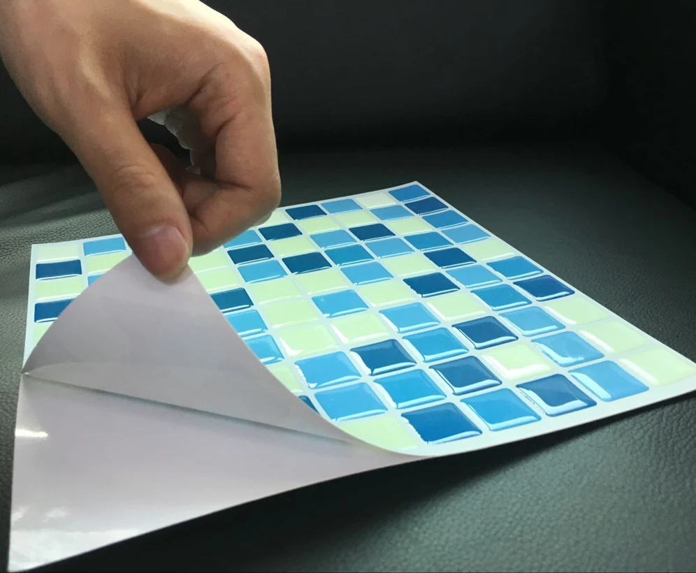 Bathroom Wall Tile 3d Cork Tile Peel And Stick Selfadhesive Wall Tile