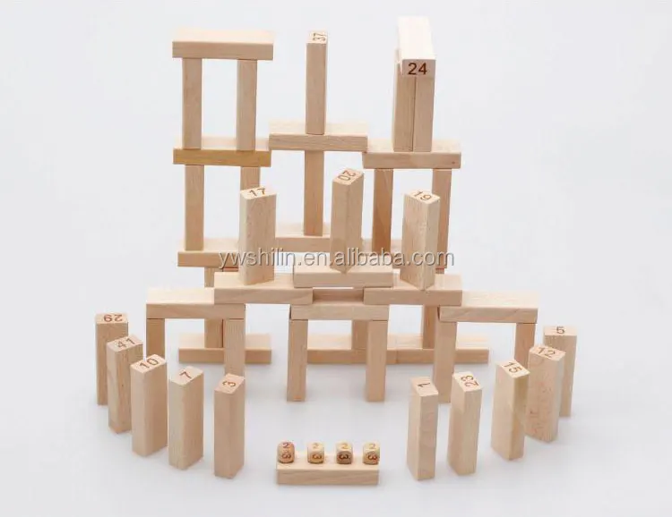 54 Pcs Wooden Block Puzzle - Buy Wooden Block Puzzle,3d Wooden Block ...