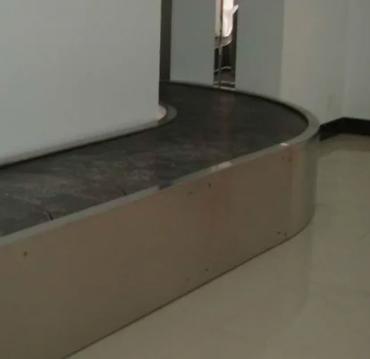 Airport aviation luggage weigher/ baggage checkin counter belt weigher