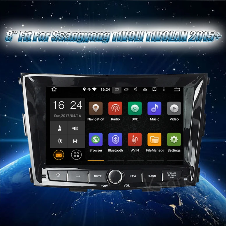 car radio for ssangyong tivoli navigation