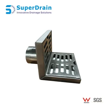 Parapet Drain Stainless Steel Side Wall Drain With Horizontal Outlet ...