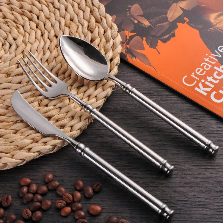 High Quality German Cutlery Manufacturers Stainless Steel Flatware Set
