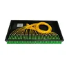 Fiber Optic PLC Splitter 1x8/1x16/1x32/1x64 SC LC upc apc Connectors simplex dumplex adaptor Rack mount fiber optic splitter