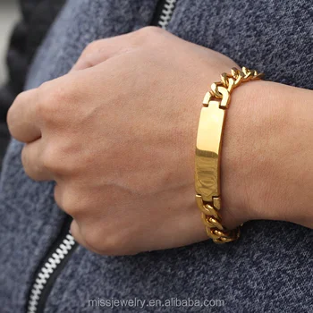 Missjewelry Mens Dubai New 18k Gold Jewelry Bracelet Designs,Men Gold ...