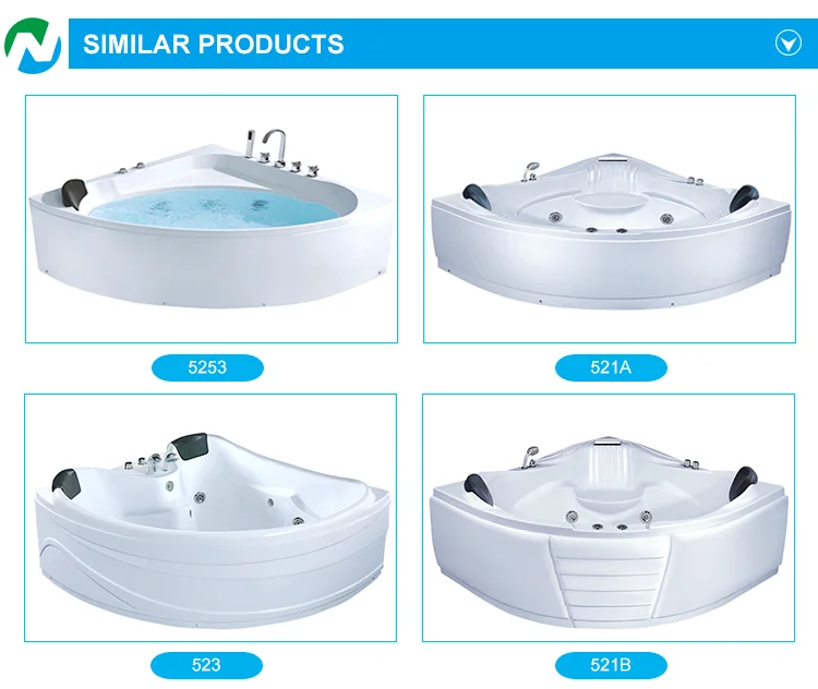 Ningjie Small Size Japan Cheap Whirlpool Bathtub (5253) Buy Whirlpool And Air Bathtub,Mini