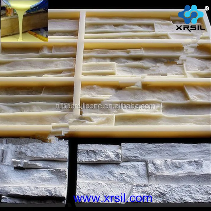 
Polyurethane mold rubber for concrete stone stamp 