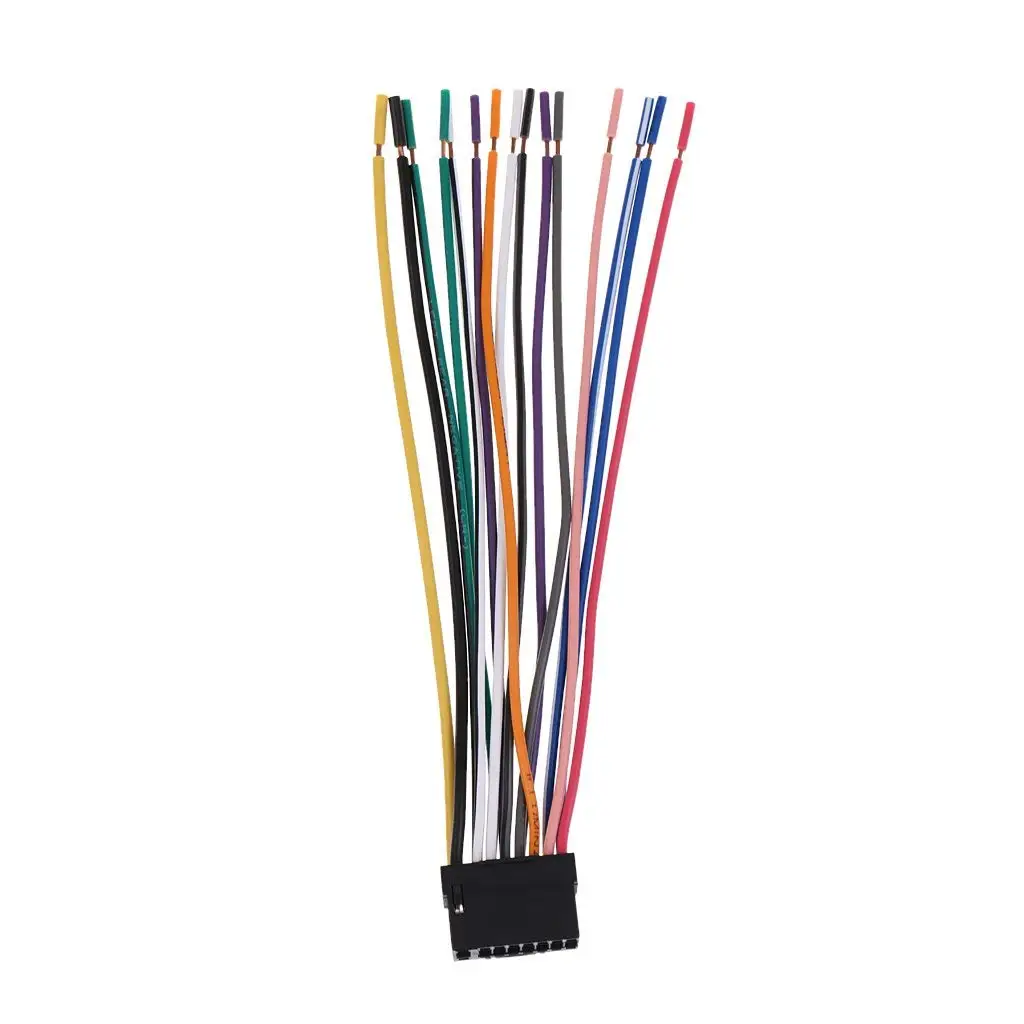 Get Quotations · Jili Online Power Speaker Wire Harness Plug Connector Cable Adapter for Alpine CDA-9887