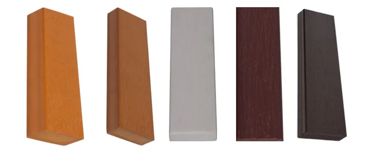 Polished Composite Decking End Caps For Outdoor Furniture Polished Composite Decking End Caps For Outdoor Furniture
