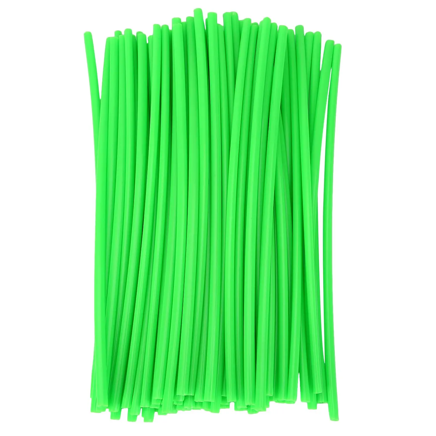 72pcs/lot Spoke Skins Covers,ECLEAR Universal Motocross Dirt Bike MX Enduro Off Road Wheel Rim Spoke Wraps Shrouds Skins Covers - Green