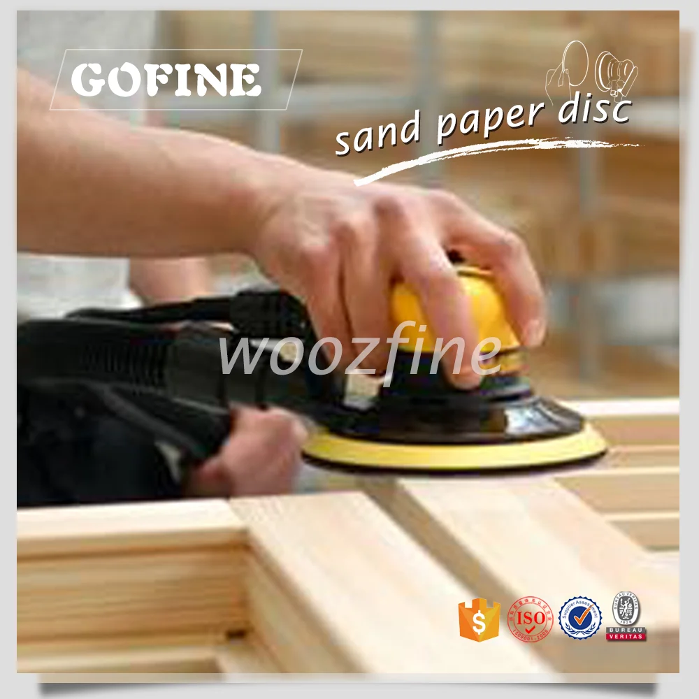 Round Abrasive Sanding Paper For Grinding And Polishing Car,Metal,Wood