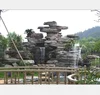 Guangzhou Garden Decoration fiberglass artificial rock waterfall