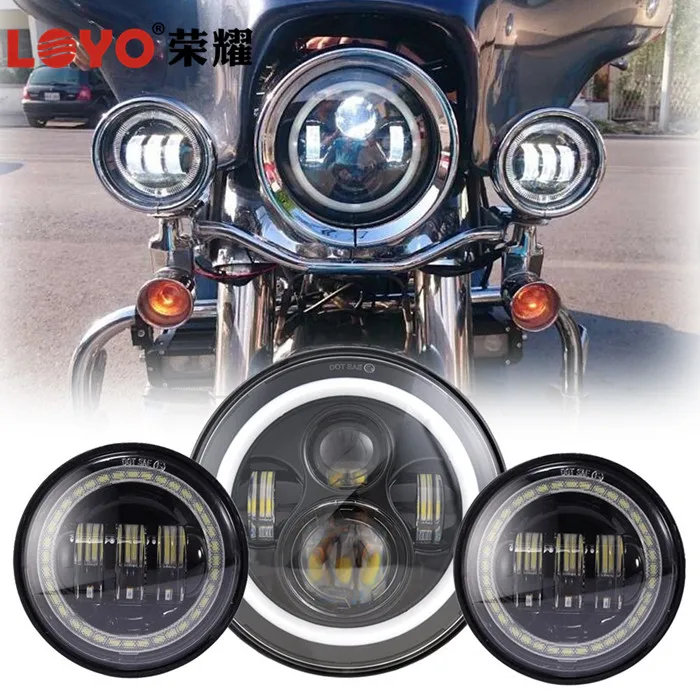 Halo Ring Type Harley Led Light Kits 7