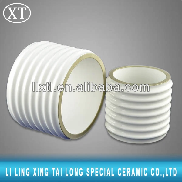 XTL ceramic bushing insulator/Metallized Ceramic Insulator/ceramic insulator