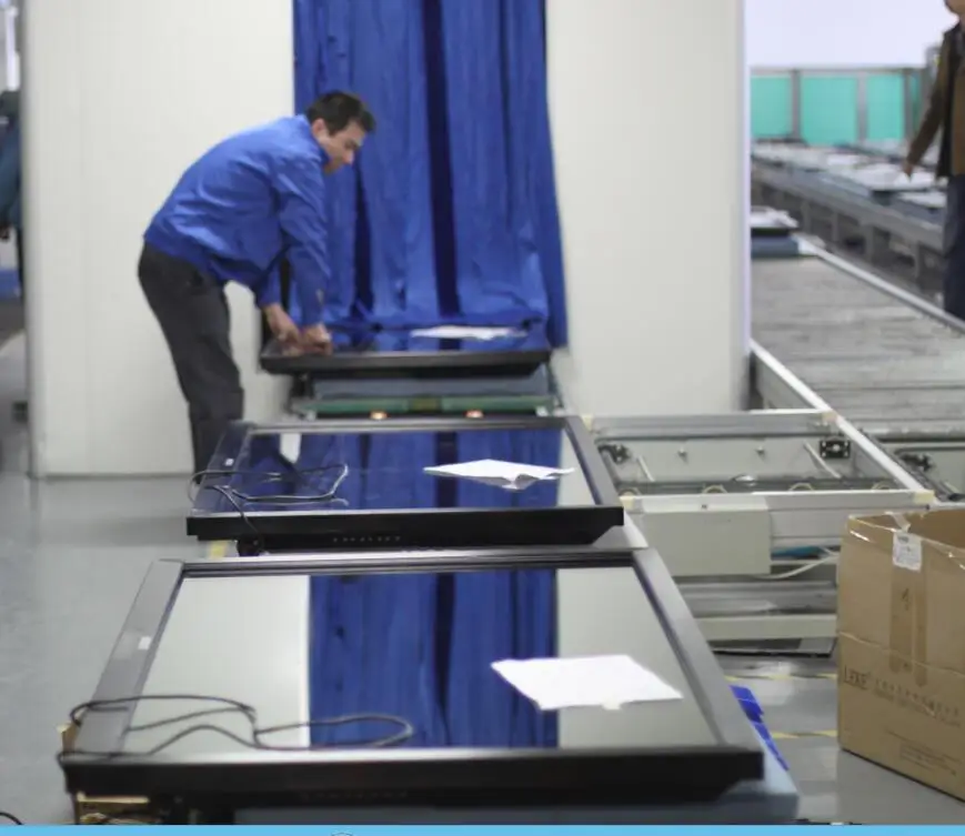 Factory Price 50"-75" curved smart tv with wifi