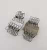 Factory Price Sale Silver Metal Stainless Steel Spring Clip For Clothes Hanging / Clothes Peg / Sunning Clip