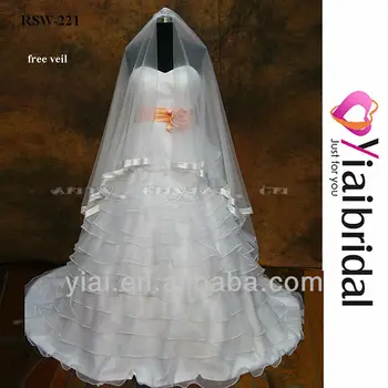 rsw221 orange and white wedding dresses buy wedding dress orange