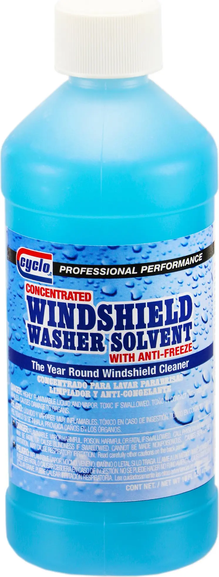 windshield fluid with antifreeze