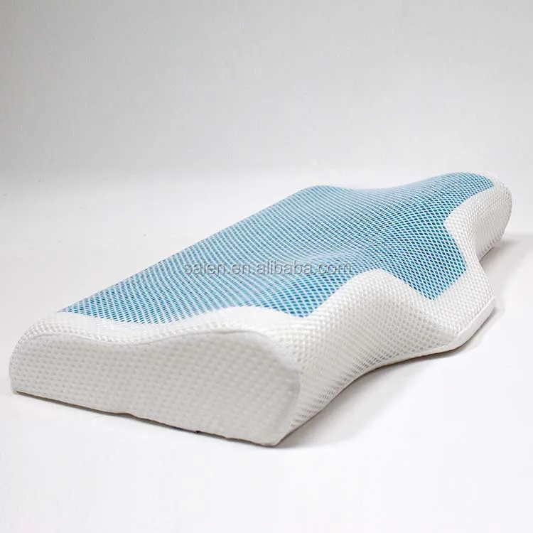 Mesh Cover 100,Bed Cooling Gel Memory Foam Neck Pain Relax Led Pillow