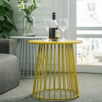 Newest Hot Metal Iron Wire Frame Side Table Of Convenience Newest Hot Metal Iron Wire Frame Side Table Of Convenience Design For Living Room