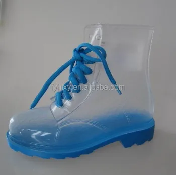 clear gumboots