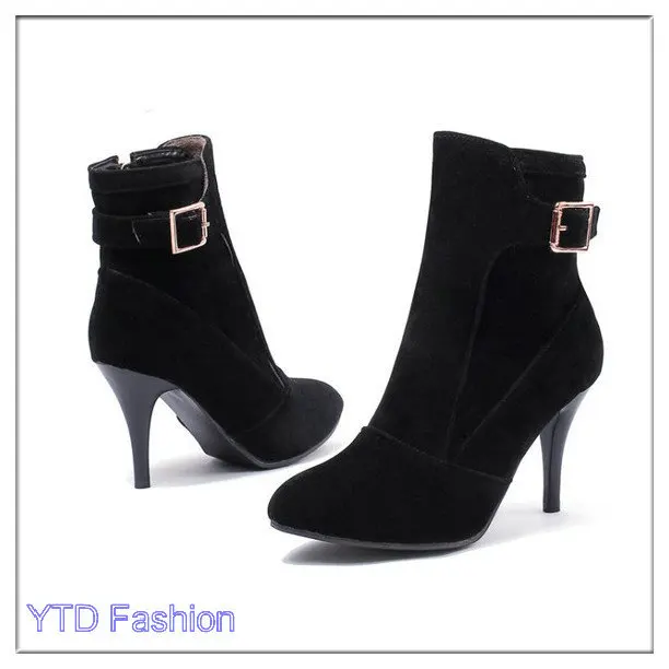 Buy Buckle Strap Ankle Boots Brand New 