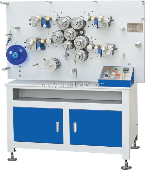 4 Color Clothes Nylon Taffeta Label Rotary Printing Machine For Garment