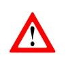 Cheap custom reflective cross aluminum road warning triangle traffic sign