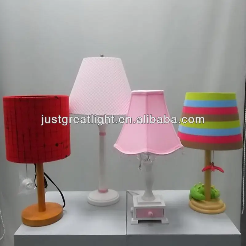 Beautiful Girls Beaded Table Lamps With Wood Base Buy Beaded