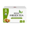 Free Sample Chinese Organic Herbal Green Tea With 100% Certified Organic Reishi mushroom In Bag Best Brands Price