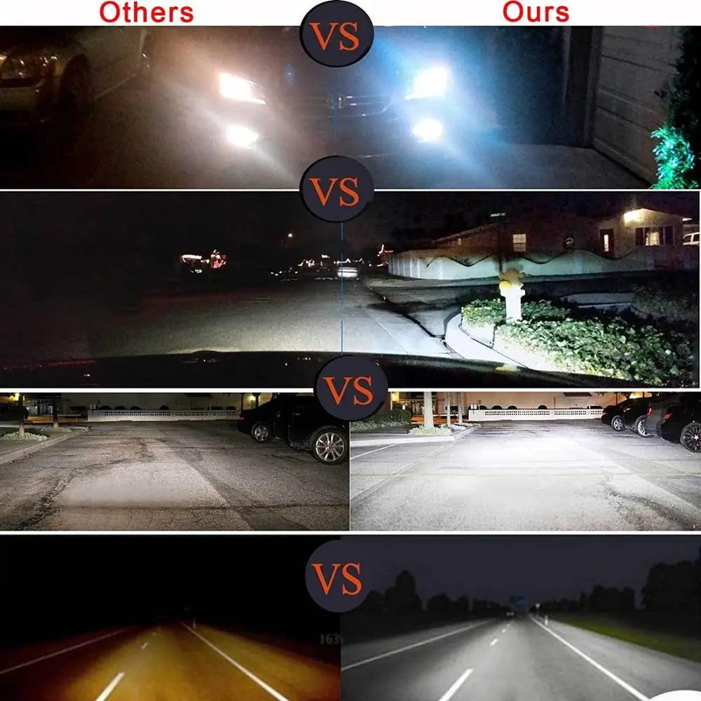 Yosovlamp G7 Headlight H4 Led Headlight P43t Led High/low Beam 100w