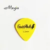 Trade Assurance Custom Logo Printing Guitar Picks Plectrum Matt Acetal Delrin Guitar Picks JAZZSmall Triangle Shape Guitar Picks
